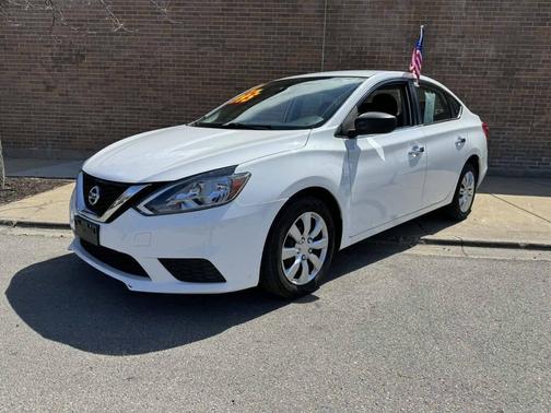 Aspen White 2017 Nissan Sentra SV