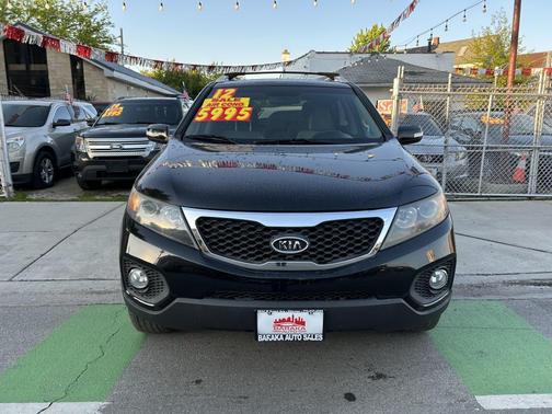 Ebony Black 2012 Kia Sorento LX