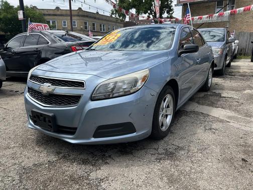 Silver Topaz Metallic 2013 Chevrolet Malibu 1LS
