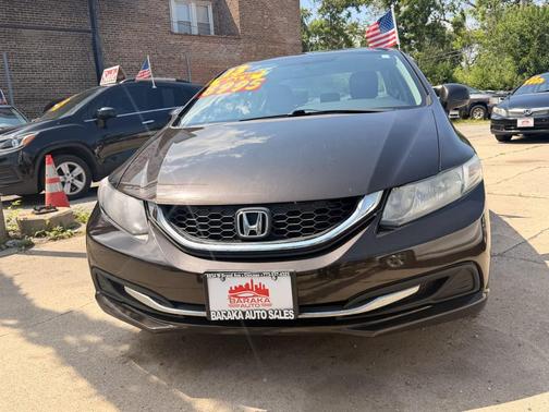 Brown 2013 Honda Civic LX