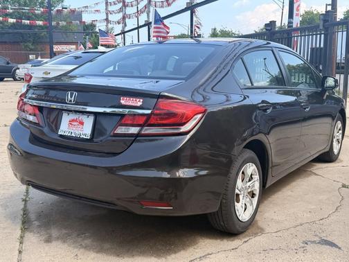 Brown 2013 Honda Civic LX