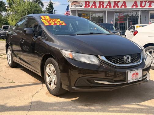 Brown 2013 Honda Civic LX