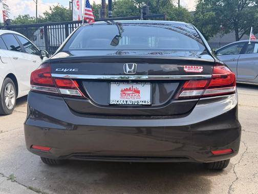 Brown 2013 Honda Civic LX
