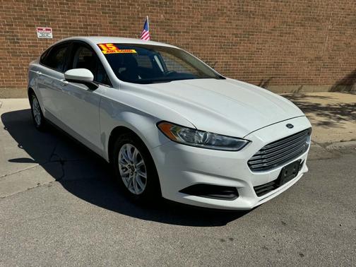 Oxford White 2015 Ford Fusion S
