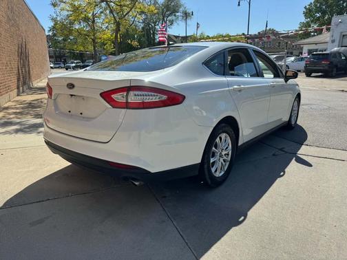 Oxford White 2015 Ford Fusion S