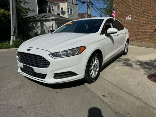 Oxford White 2015 Ford Fusion S