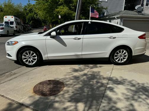 Oxford White 2015 Ford Fusion S