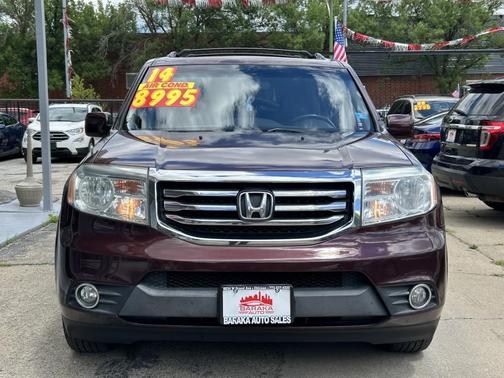 Burgundy 2014 Honda Pilot EX-L