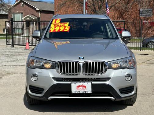 Silver 2016 BMW X3 xDrive28i