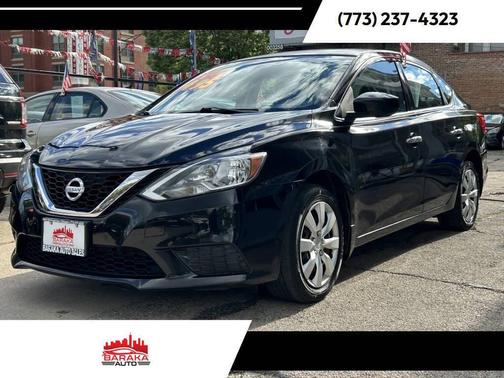 Super Black 2017 Nissan Sentra SV