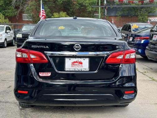 Super Black 2017 Nissan Sentra SV