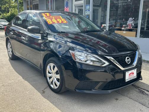 Super Black 2017 Nissan Sentra SV