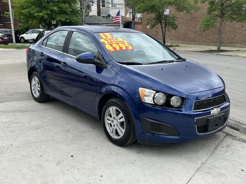 Blue Topaz Metallic 2013 Chevrolet Sonic LT