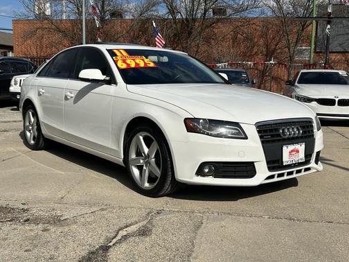 Ibis White 2011 Audi A4 2.0T Premium quattro