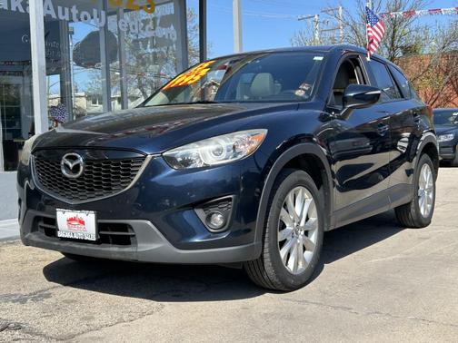 Blue 2015 Mazda CX-5 Grand Touring