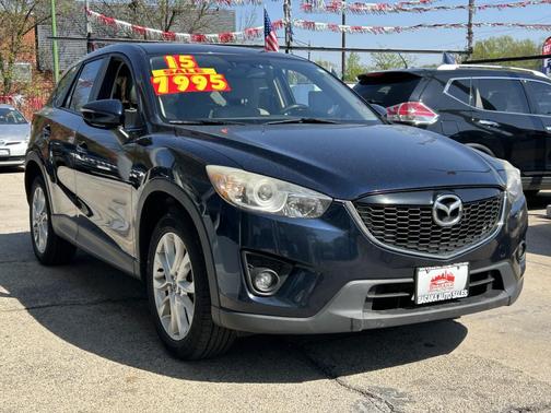 Blue 2015 Mazda CX-5 Grand Touring