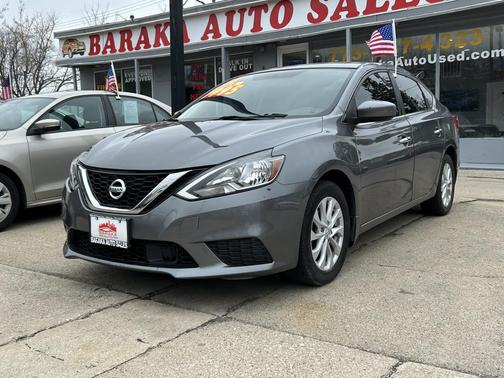 Gun Metallic 2018 Nissan Sentra SV