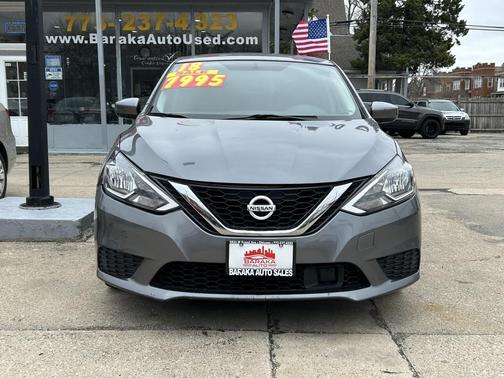 Gun Metallic 2018 Nissan Sentra SV