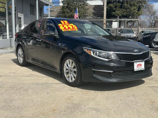 Ebony Black 2017 Kia Optima LX
