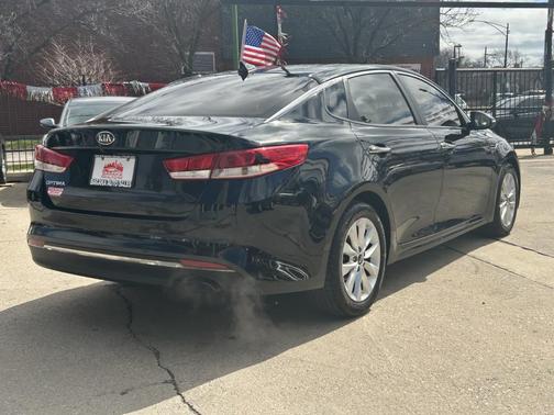 Ebony Black 2017 Kia Optima LX