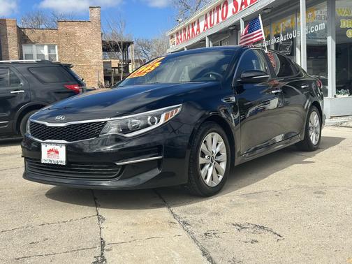 Ebony Black 2017 Kia Optima LX