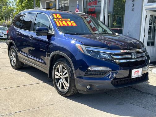 Blue 2016 Honda Pilot EX-L
