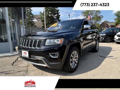 Brilliant Black Crystal Pearlcoat 2015 Jeep Grand Cherokee Limited