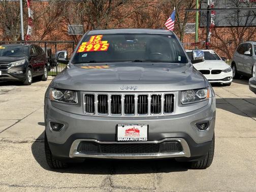 Billet Silver Metallic Clearcoat 2015 Jeep Grand Cherokee Limited