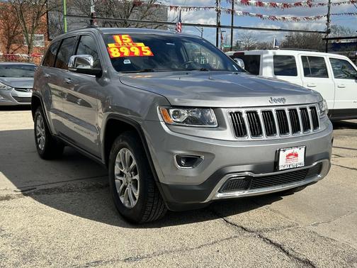 Billet Silver Metallic Clearcoat 2015 Jeep Grand Cherokee Limited