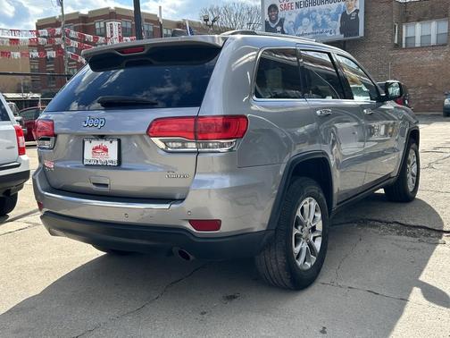 Billet Silver Metallic Clearcoat 2015 Jeep Grand Cherokee Limited