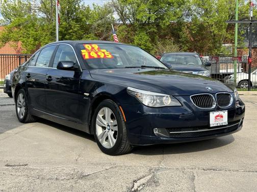 Blue 2009 BMW 528 xDrive