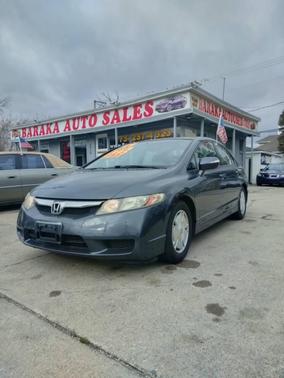 Atomic Blue Metallic 2009 Honda Civic Hybrid Base