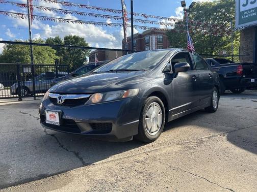 Atomic Blue Metallic 2009 Honda Civic Hybrid Base