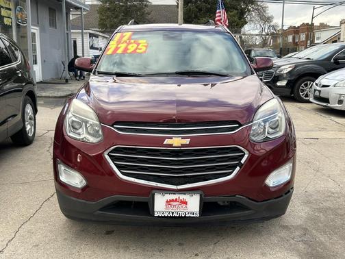 Burgundy 2017 Chevrolet Equinox 1LT