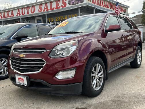 Burgundy 2017 Chevrolet Equinox 1LT
