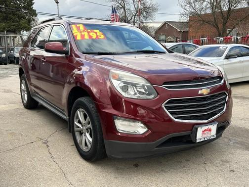 Burgundy 2017 Chevrolet Equinox 1LT