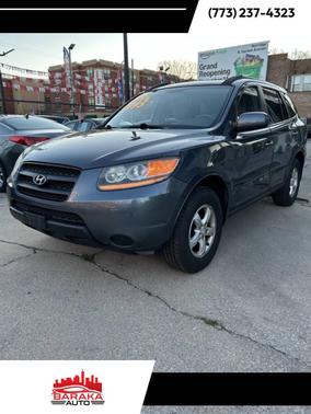 Slate Blue 2008 Hyundai SANTA FE GLS