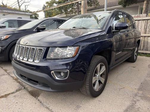 True Blue Pearlcoat 2016 Jeep Compass High Altitude