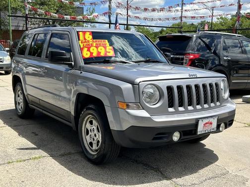 Billet Silver Metallic Clearcoat 2016 Jeep Patriot Sport