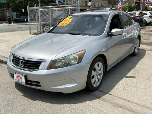 Alabaster Silver Metallic 2008 Honda Accord EX-L