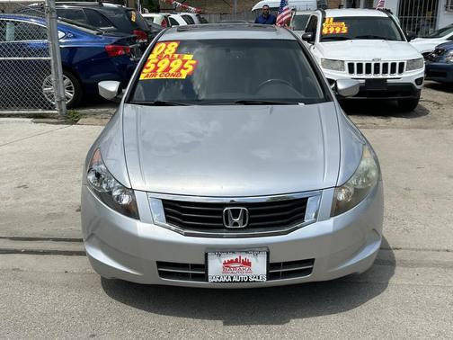 Alabaster Silver Metallic 2008 Honda Accord EX-L