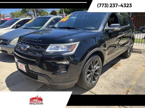 Shadow Black 2018 Ford Explorer XLT