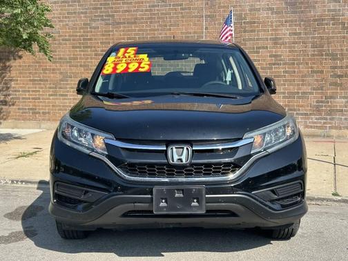Crystal Black Pearl 2015 Honda CR-V LX