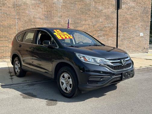Crystal Black Pearl 2015 Honda CR-V LX