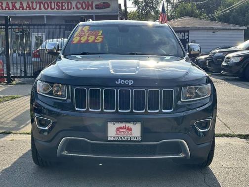Brilliant Black Crystal Pearlcoat 2014 Jeep Grand Cherokee Limited