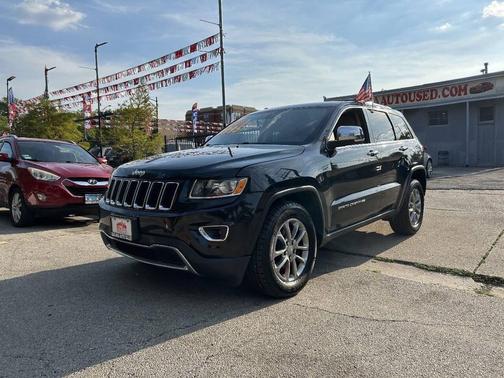 Brilliant Black Crystal Pearlcoat 2014 Jeep Grand Cherokee Limited