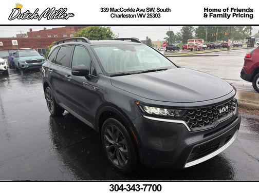 Gravity Grey 2022 Kia Sorento X-Line EX