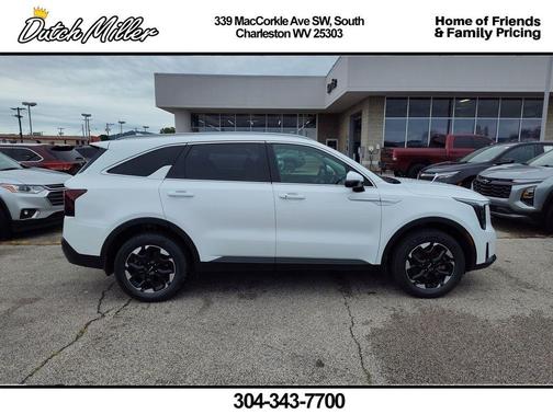 Glacial White Pearl 2025 Kia Sorento S