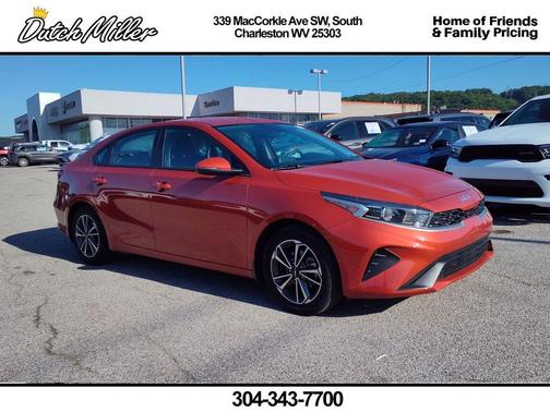Fire Orange 2023 Kia Forte LXS
