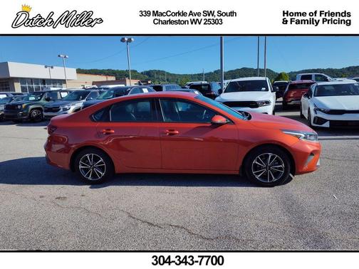 Fire Orange 2023 Kia Forte LXS